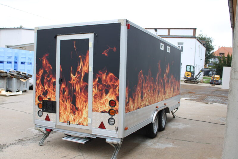 Edelstahl Foodtrailer 🔥 4,8m – Bild 14